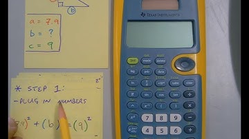 Pythagorean Theorem - Using a Calculator