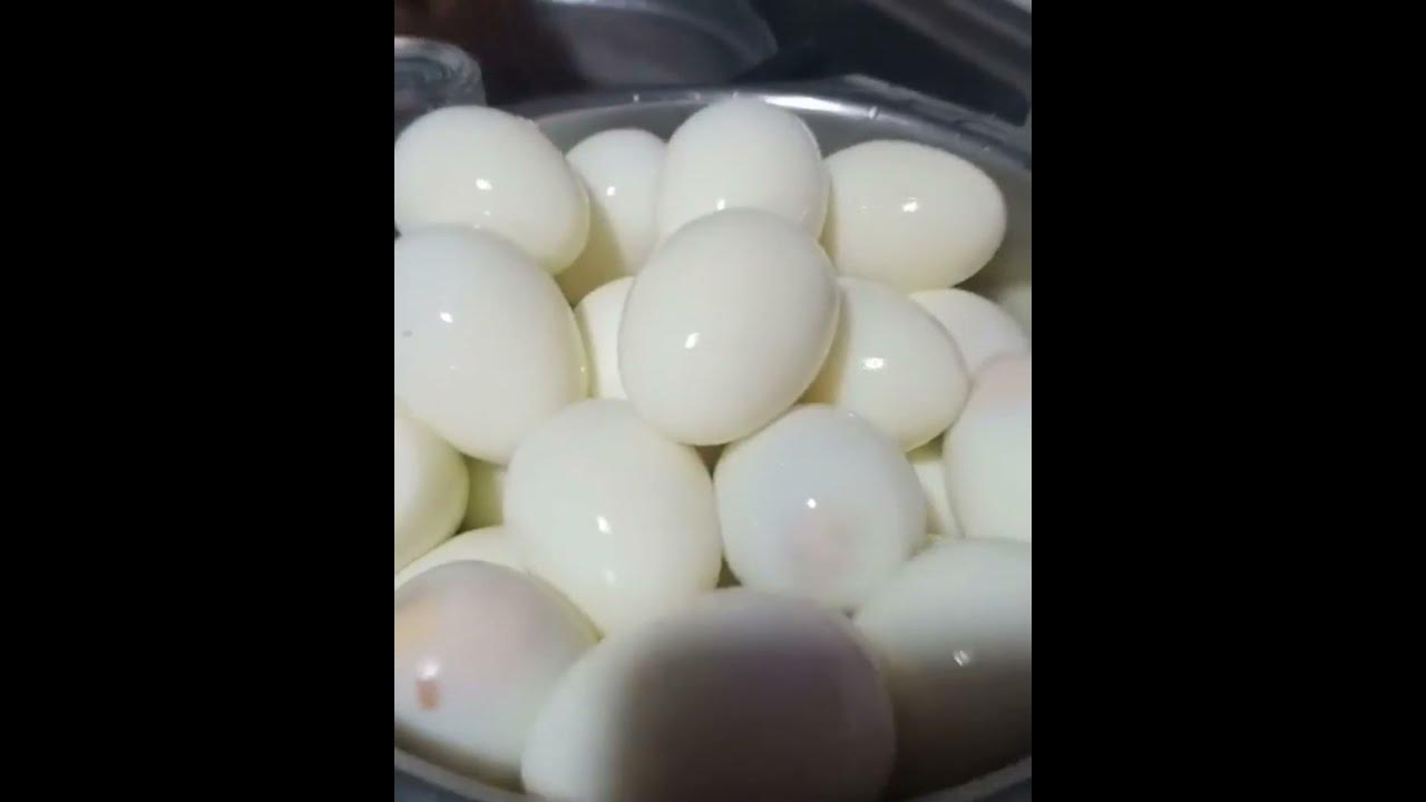 cara cepat mengupas telor rebus