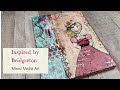 Mixed Media Art Girl