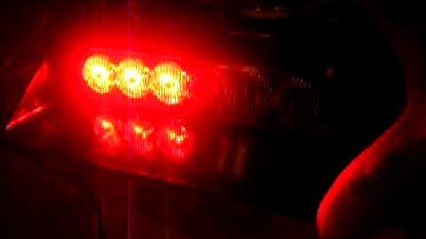 Code 3 Warior Optix 6-up LED Dash Light