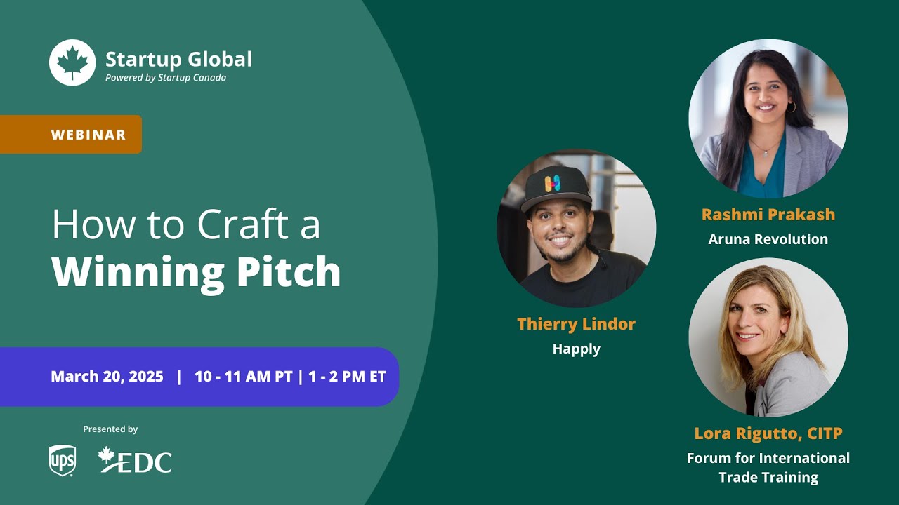 Startup Global 2025 | How to Craft a Winning Pitch