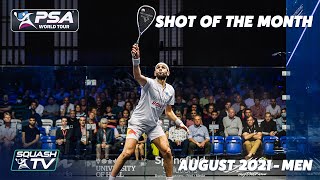 Squash: Shot of the Month - August 2021 - Men