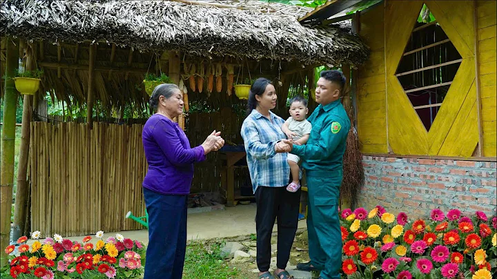 Kind police officer Son quietly helps single mother Ly Tieu Ly - and love for single mothers