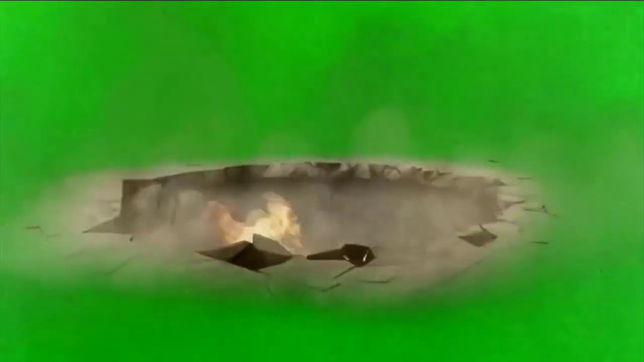 hole in the Ground Green screen special effects background Shorts No ...