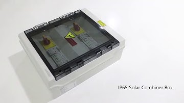 Solar Combiner Box BHS-4/2   4 Strings Input 2 Strings Output (Customized design)