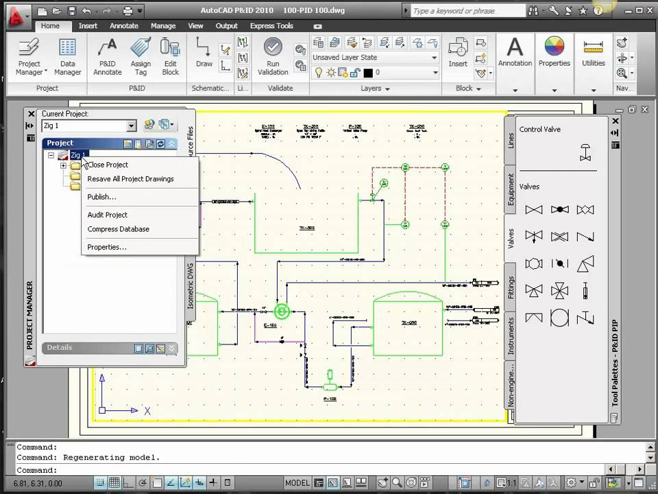 P&ID Symbols in AutoCAD P&ID or AutoCAD Plant 3D - YouTube ammonia piping diagram 