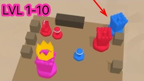 Flick Chess! - LVL 1-10 - Gameplay Walkthrough