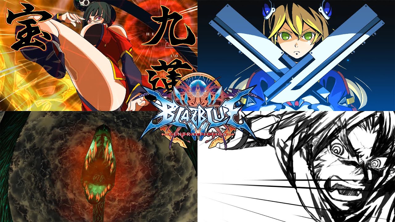 Blazblue Central Fiction - All Astral Heat Moves