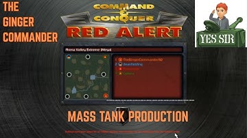 Command And Conquer Red Alert Remastered FFA ( Mass tank production)