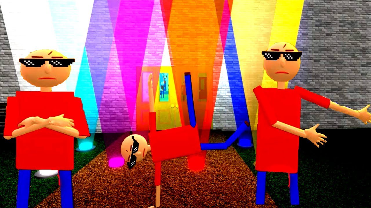 Let S Party Baldi Roblox Baldi S Basics Roleplay Youtube - baldi roblox party roblox