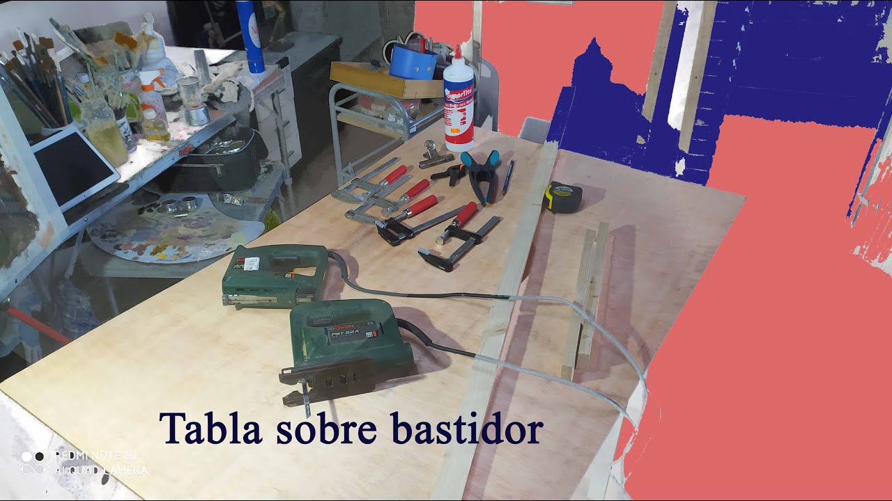 Cómo hacer un bastidor de madera para pintar ( Prepara tu propia tabla
