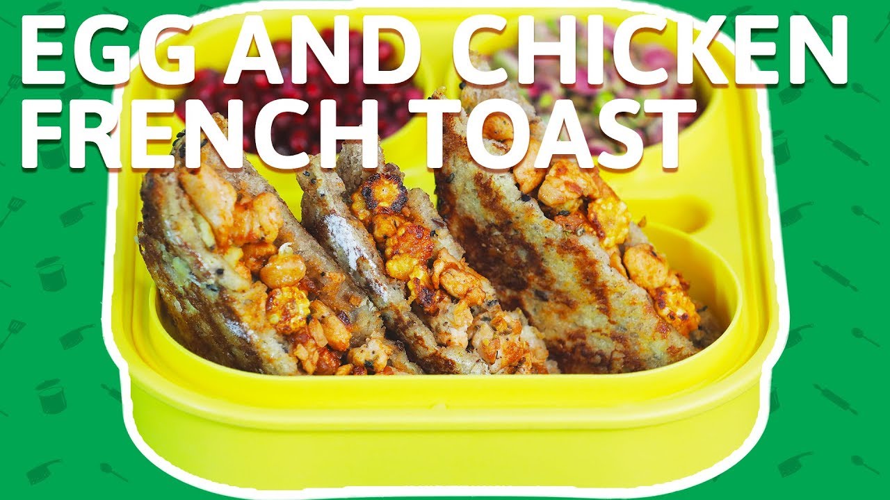 Chicken French Toast - How To Make French Toast Recipe - Chicken Recipe For Kids Tiffin Box | India Food Network
