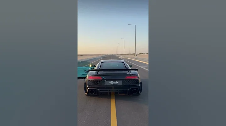 1400 HP V10 Twin Turbo Audi R8 🔥🔥 #roadandtyres #audi #audir8 #germanengineering #german #germancars
