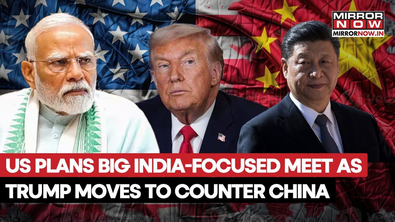 US Plans Big India-focused Meet As Trump Moves To Counter China Amid Tariff Tensions With PM Modi