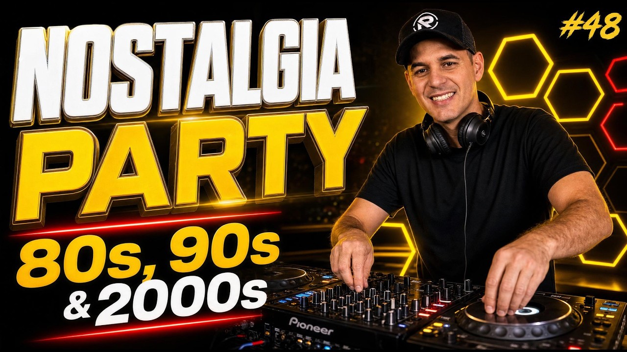 Cover 80s, 90s & 2000s DJ MUSIC MIX 🎶 Nostalgia Remix Party #48 🔥 Nonstop DJ Set | By Regis Mello