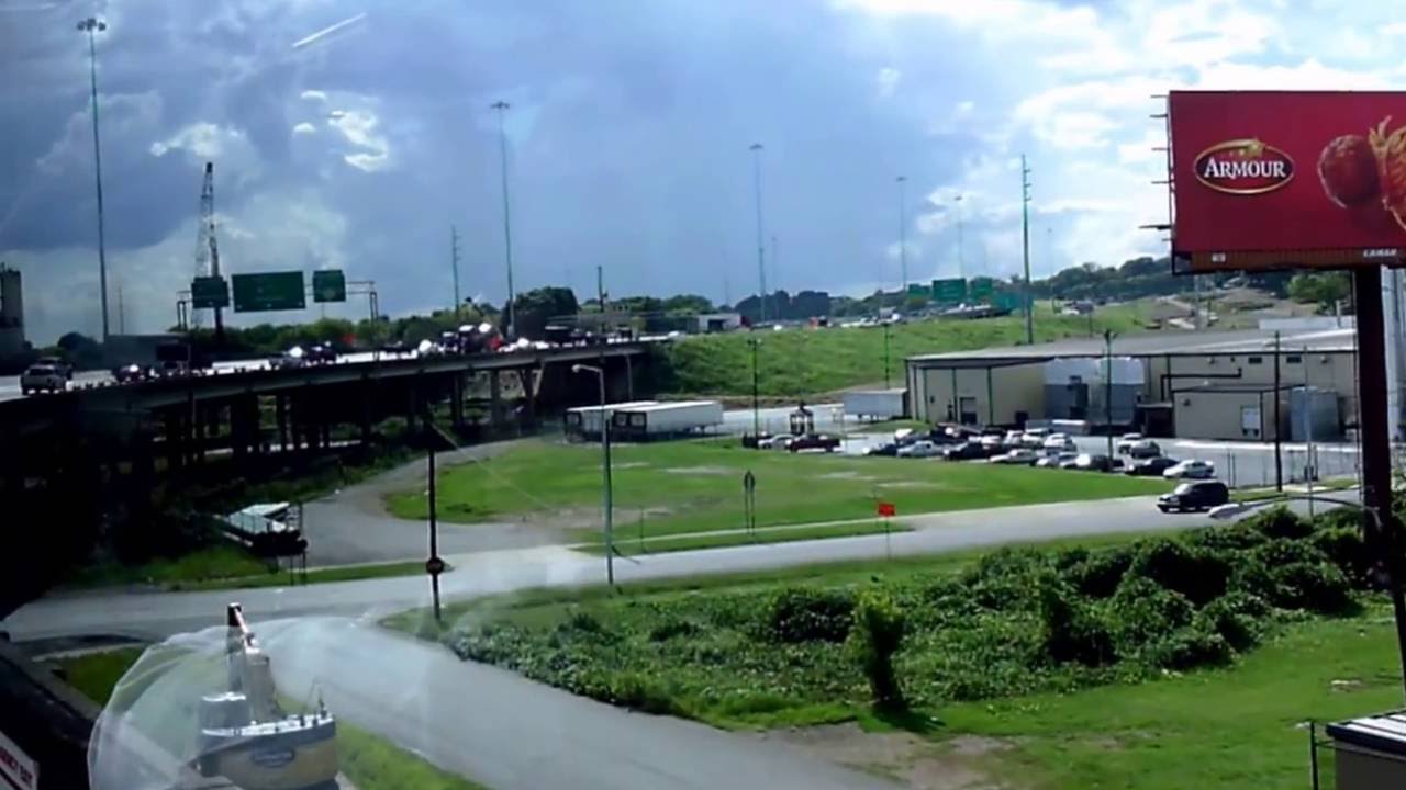 Megabus ride, Birmingham Alabama, Downtown, City scapes South YouTube