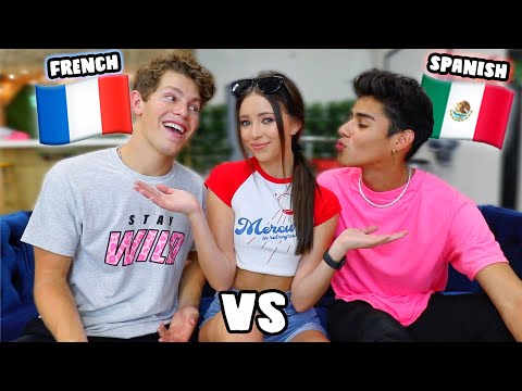 SPEAKING FRENCH VS SPANISH TO GET GIRLS!