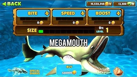 MEGAMOUTH UNLOCKED (HUNGRY SHARK HEROES)
