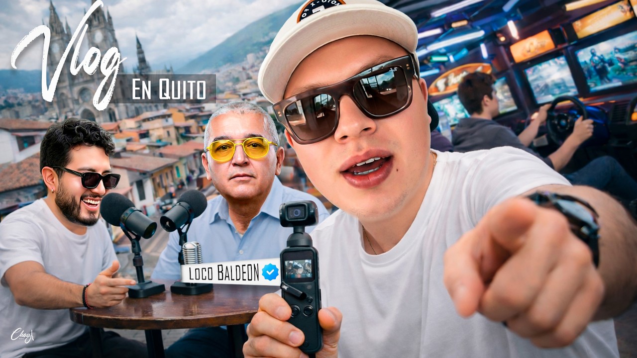 🔥 ¡Conocimos al LOCO BALDEÓN ! 🇪🇨 | Vlog épico por Quito