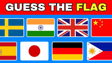 Guess ALL the European and Asian Flags🚩 | Flag Quiz🌎