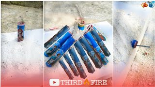 Experiment: COLOURED ICE Vs Lakshmi Bomb | Coloured ice vs Lakshmi Bomb Experiment