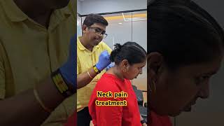 Chiropractic treatment for Neck pain.
