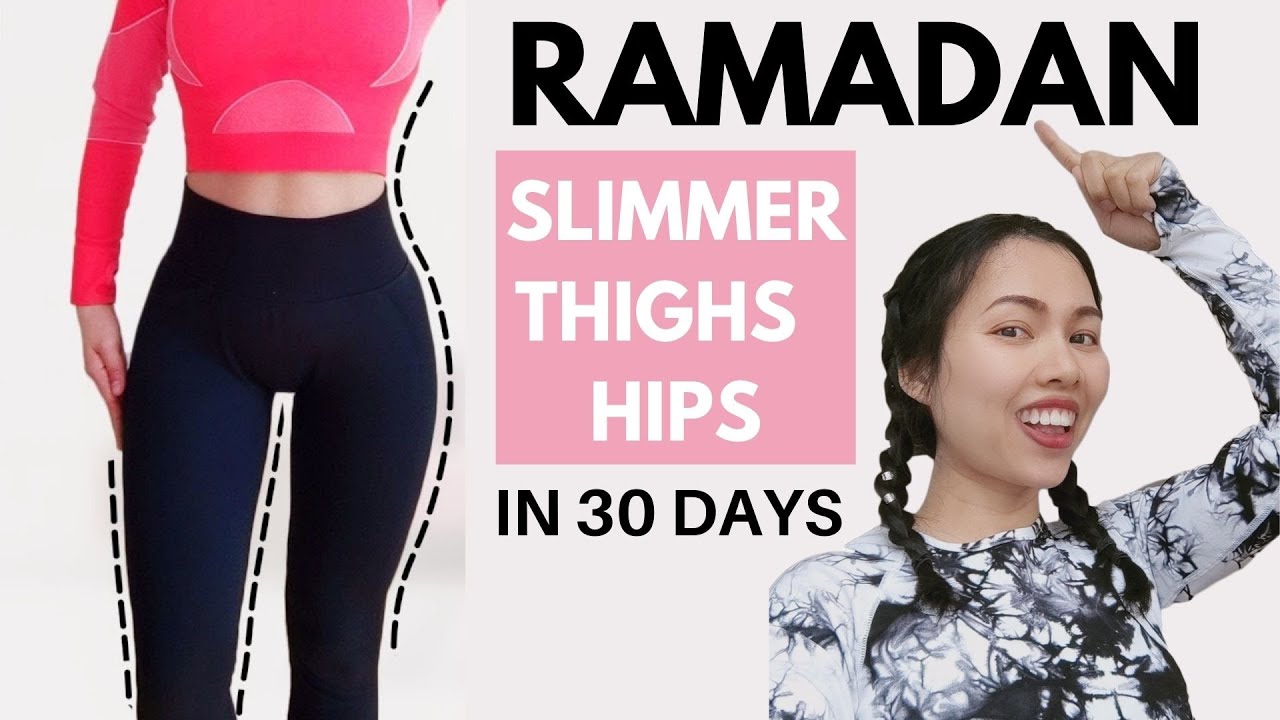 SLIMMER THIGHS, BURN HIP FAT IN 30 DAYS, lower body low impact, stay