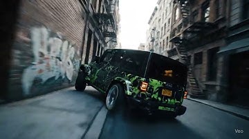 Precision Drift MAHINDRA THAR Through Narrow Streets