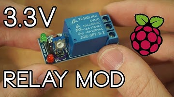 How to make 5V relay work on raspberry pi (hack)