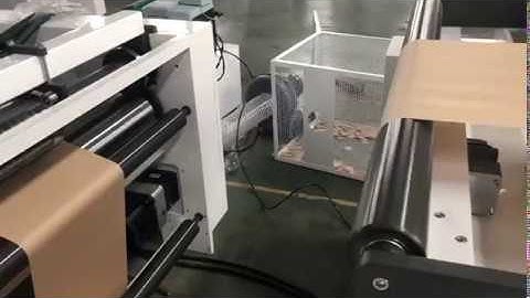 SOS bag making machine with window patching