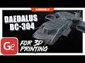 Daedalus BC-304 STL files for 3D printing | Assembly by Gambody