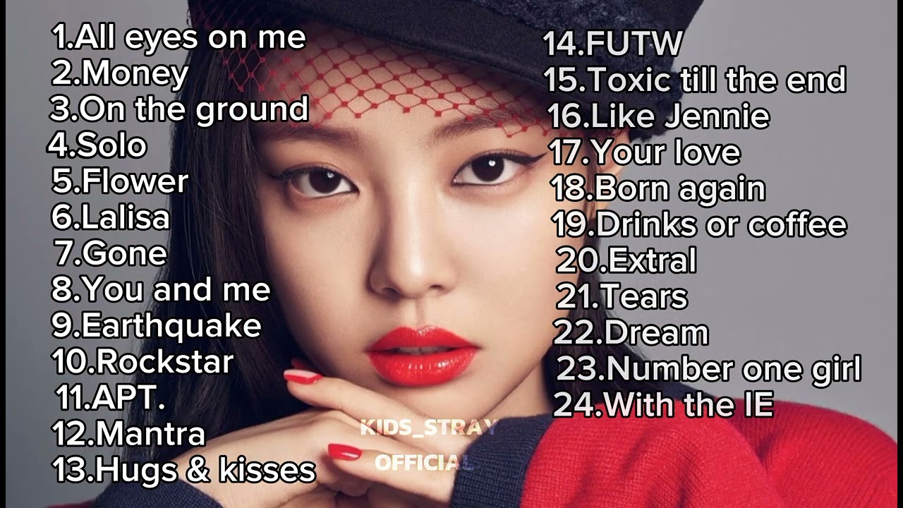 BLACKPINK solo songs.