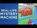 Real-life Mystery Machine van in Fresno