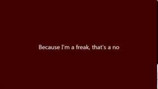 Enrique Iglesias - I&#39;m A Freak feat. Pitbull - LYRICS