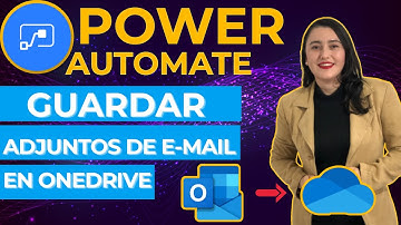 🔴DESCUBRE como GUARDAR ADJUNTOS de E-MAIL de Outlook a OneDrive  AUTOMATICAMENTE con Power Automate🔴