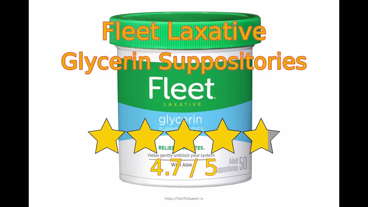 Save on Fleet Adult Laxative Glycerin Suppositories Order Online