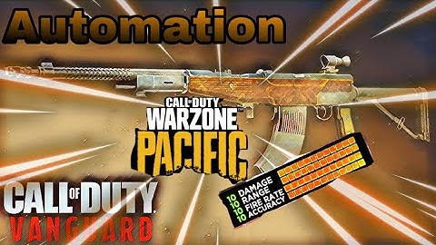 The *BEST* Gun For warzone (AUTOMATION )