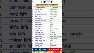 UPTET CDP 2026 Top One Liner Questions 🔥 | शिक्षा मनोविज्ञान + Teaching Methods | #shorts#uptet