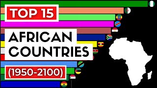TOP 15 AFRICAN COUNTRIES by POPULATION (1950-2100)
The AFRICAN population between the years 1950 to 2100. The years after 2021 is the projected populations.
This video shows the Top 15 african countries with most population based on the United Nations and the Angus Maddison Project.
Be sure to subscribe if you want to see more ranking videos and comment down below what you want to see next!
Source:
UN World Population Prospects
#countries #ranking #population #top15 #africa
African countries in the video:
Morocco
Angola
Kenya
Côte dIvoire
Tanzania
South Africa
Uganda
Egypt
Madagascar
Ghana
RD Congo
Nigeria
Niger
Burkina Faso
Algeria
Mozambique
Sudan
Ethiopia
Mali
Cameroon
Tunisia
Guinea
Malawi
Zimbabwe
South Sudan
Chad
Senegal
Zambia
Burundi
Somalia
Benin
Rwanda
Sierra Leone
Togo
Central African Republic
Eritrea
Libya
Liberia
Congo
Lesotho
Mauritania
Guinea-Bissau
Mauritius
Namibia
Gabon
Botswana
Eswatini
Gambia
Réunion
Equatorial Guinea
Cabo Verde
Comoros
Djibouti
Sao Tome and Principe
Seychelles
Mayotte
Western Sahara
Saint Helena TOP 15 AFRICAN COUNTRIES by POPULATION (1950-2100)
