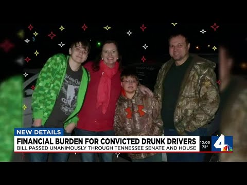 New Tennessee bill would require drunk drivers to pay child support to victim’s families