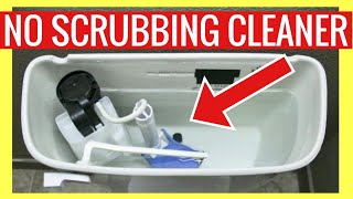 Clean your TOILET TANK WITHOUT SCRUBBING!! (GENIUS) 2 Tests | Andrea Jean screenshot 4