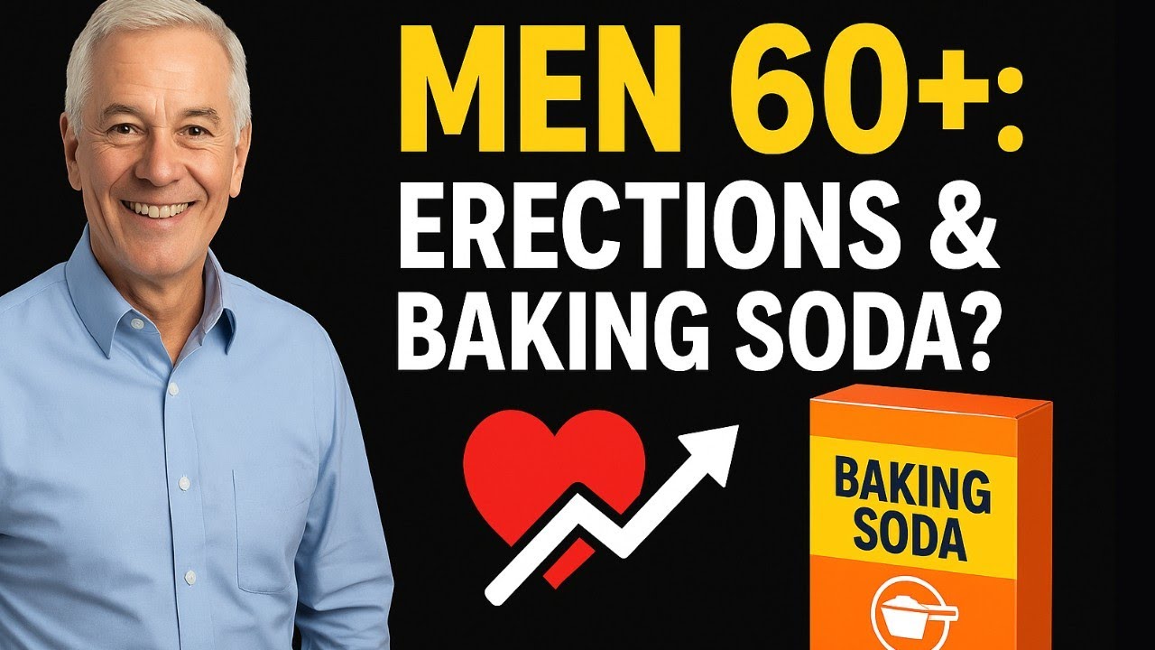 Men Over 60: 10 Shocking Baking Soda Benefits for Better Blood Flow & Vitality | Men's Health