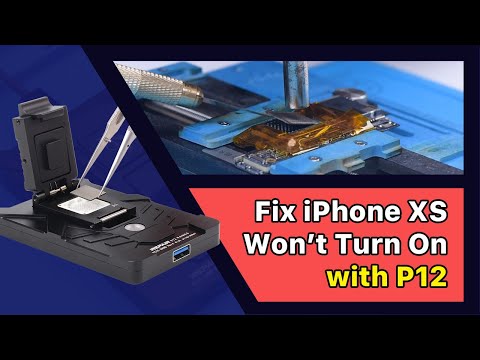 Fix iPhone XS Won&rsquo;t Turn On with MJ P12 (NAND Programmer for iPhone 6 - iPhone 11 Pro Max)