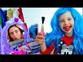 Как принцесса делает макияж салон красоты от NastyaPlay
