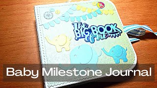 Custom Scrapbook Diary / My First Memory Book / Baby Milestone Journal