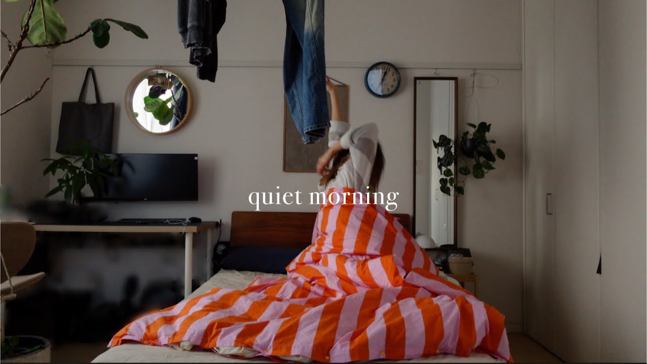 仕事の日am5:30 & 休日am7:00 静かな朝Vlog｜Working day & day off morning vlog