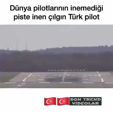 Kimsenin İnemediği Piste İnen Türk Pilot
