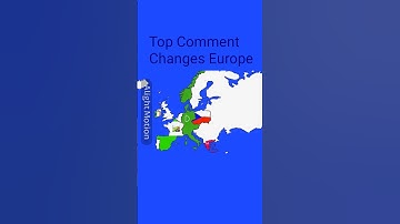 Top Comment Changes Europe Day 8 #europe #mapping