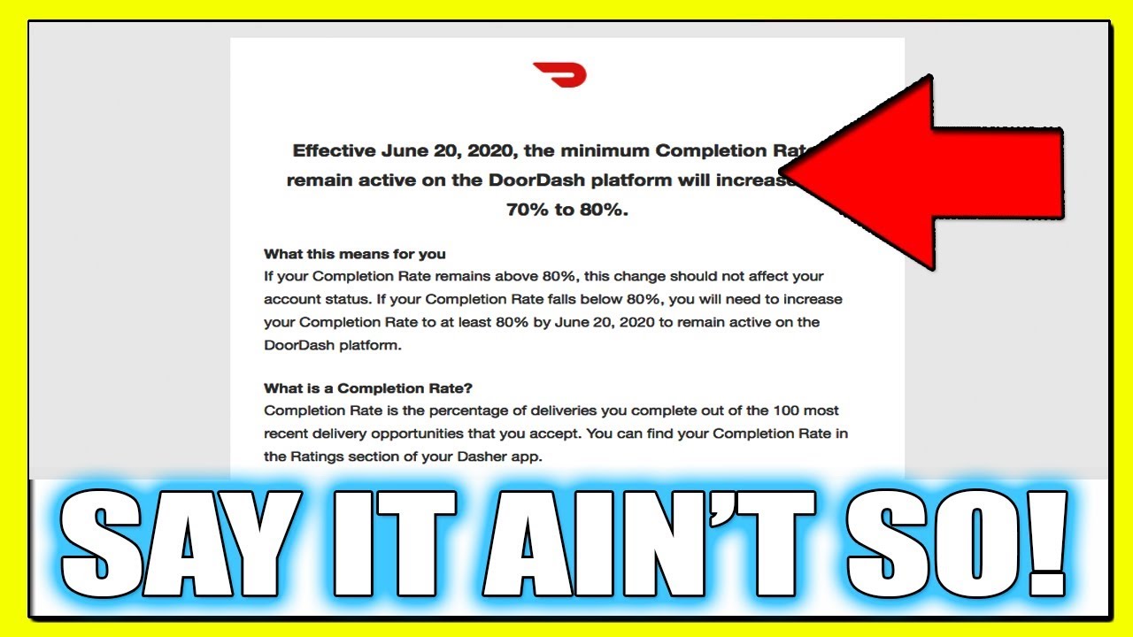 doordash-driver-deactivation-due-to-minimum-completion-rate-increasing