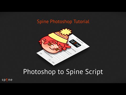 Spine Photoshop Tutorial - Photoshop To Spine Script